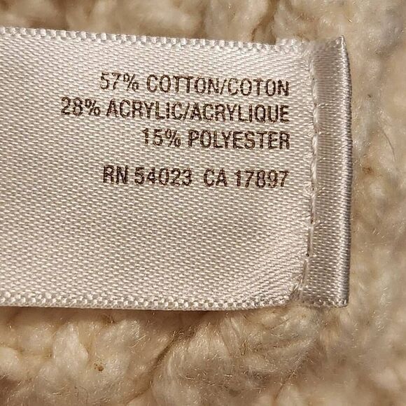 Old Navy cardigan button front collar shirt sleeve Nordic size Large - Picture 5 of 7